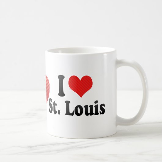Mug J'aime St Louis (Droite)