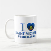 Mug J'aime St Michael, PA (Gauche)