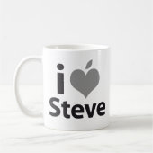 Mug J'aime Steve (Gauche)