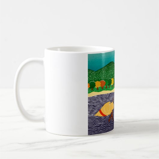 Mug J'aime Sticks-Autumn Stephen Huneck (Gauche)