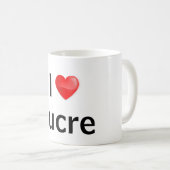 Mug J'aime Sucre (Devant droit)