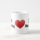 Mug J'aime sur le marché lancer (Centre)