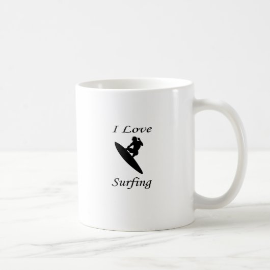 Mug J'Aime Surfer (Droite)