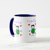 Mug J'aime Taid (Devant gauche)