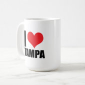 Mug J'aime Tampa (Devant gauche)