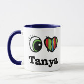 Mug J'aime Tanya (Gauche)