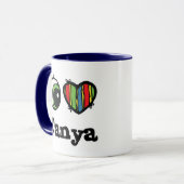 Mug J'aime Tanya (Devant gauche)
