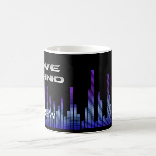 Mug J'aime Techno (Centre)
