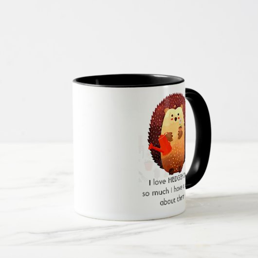 Mug J'aime tellement les HEDGEHOGS que je tellement de (Devant droit)