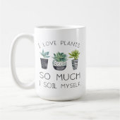 Mug J'aime tellement les plantes (Gauche)