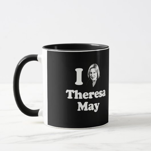 Mug J'aime Theresa - le buste - - (Gauche)