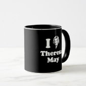 Mug J'aime Theresa - le buste - - (Devant droit)