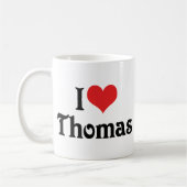 Mug J'aime Thomas (Gauche)