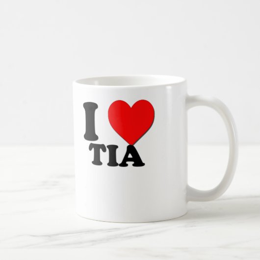 Mug J'aime Tia (Droite)