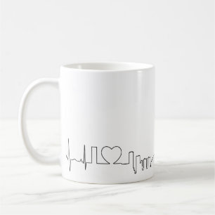 Mug J'aime Toronto dans un style extraordinaire d'ecg