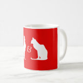 MUG J'AIME TOUS LES DEUX (Devant droit)