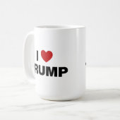 Mug J'aime Trump (Devant gauche)