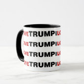 Mug J'aime Trump (Devant gauche)
