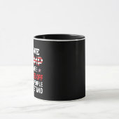 Mug "J'aime Trump parce qu'il fait chier tous les gens (Centre)