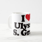 Mug J'aime Ulysse S Grant (Devant gauche)