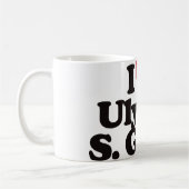Mug J'aime Ulysse S Grant (Gauche)