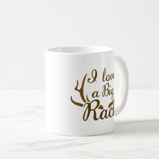 Mug J'Aime Un Gros Rack (Devant droit)