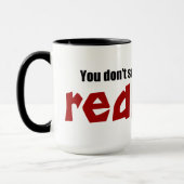Mug J'aime un roux (Gauche)