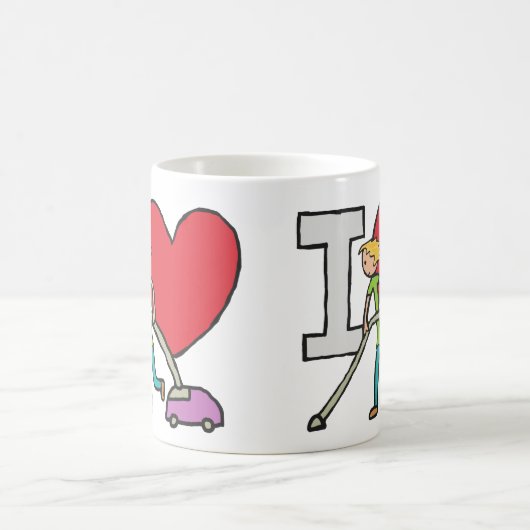 Mug J'Aime Vacuumer (Centre)
