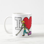 Mug J'Aime Vacuumer (Gauche)