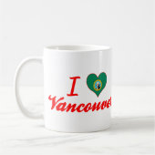 Mug J'aime Vancouver, Washington (Gauche)