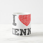 Mug J'aime Vienne (Centre)