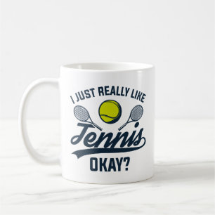 Mug J'Aime Vraiment Le Tennis D'Accord