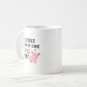 Mug J'Aime Vraiment Les Cochons D'Accord ? (Devant gauche)