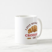Mug J'Aime Vraiment Les Croissants Ok (Devant droit)