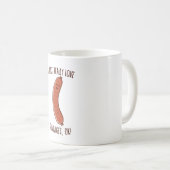 Mug J'Aime Vraiment Les Saucisses, OK ! Cute Kawaii We (Devant droit)