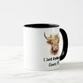 Mug J'Aime Vraiment Les Vaches, D'Accord ? Cow Lover (Devant droit)