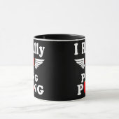 Mug J'Aime Vraiment Ping Pong Tennis De Table  (Centre)