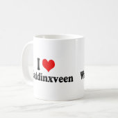 Mug J'aime Waddinxveen, Pays-Bas (Devant gauche)