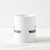 Mug J'aime Waterbury le Connecticut (Centre)