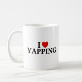 Mug J'aime yapping Professional Yapper (Gauche)
