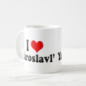 Mug J'aime Yaroslavl', Russie (Devant gauche)
