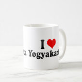 Mug J'aime Yogyakarta, Indonésie (Devant droit)