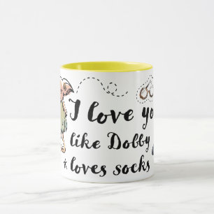 Mug J'aime You Like Dobby Aime les Chaussettes