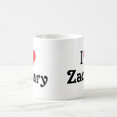 Mug J'aime Zachary (Centre)