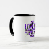 Mug J'Aimerai Qui J'Aime Les Purples (Devant gauche)