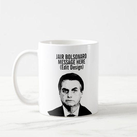 MUG JAIR BOLSONARO PERSONNALISÉ (Gauche)