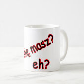 Mug Jak Sie Masz, hein ? Angle (Devant droit)
