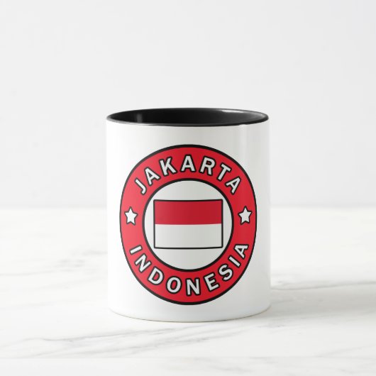 Mug Jakarta Indonésie (Centre)