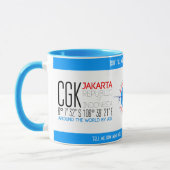 Mug Jakarta, Indonésie (Gauche)
