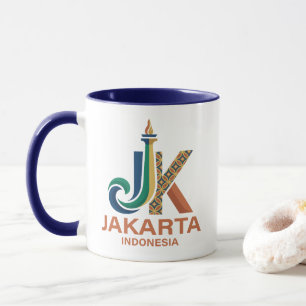 Mug Jakarta Indonésie Asie du Sud-Est